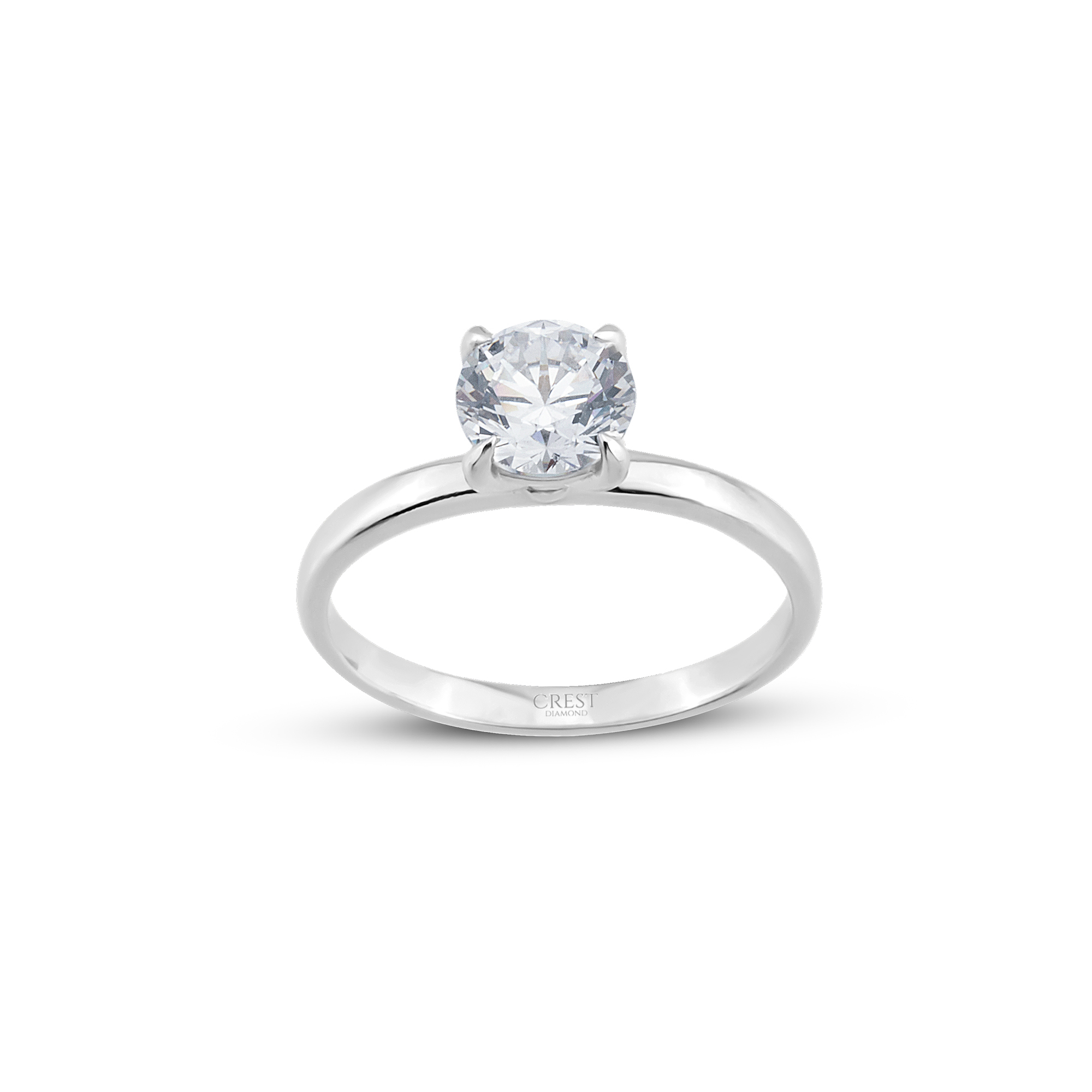 Tektaş Pırlanta Yüzükler 0.50 Karat Tektaş Yüzük - YZ0009