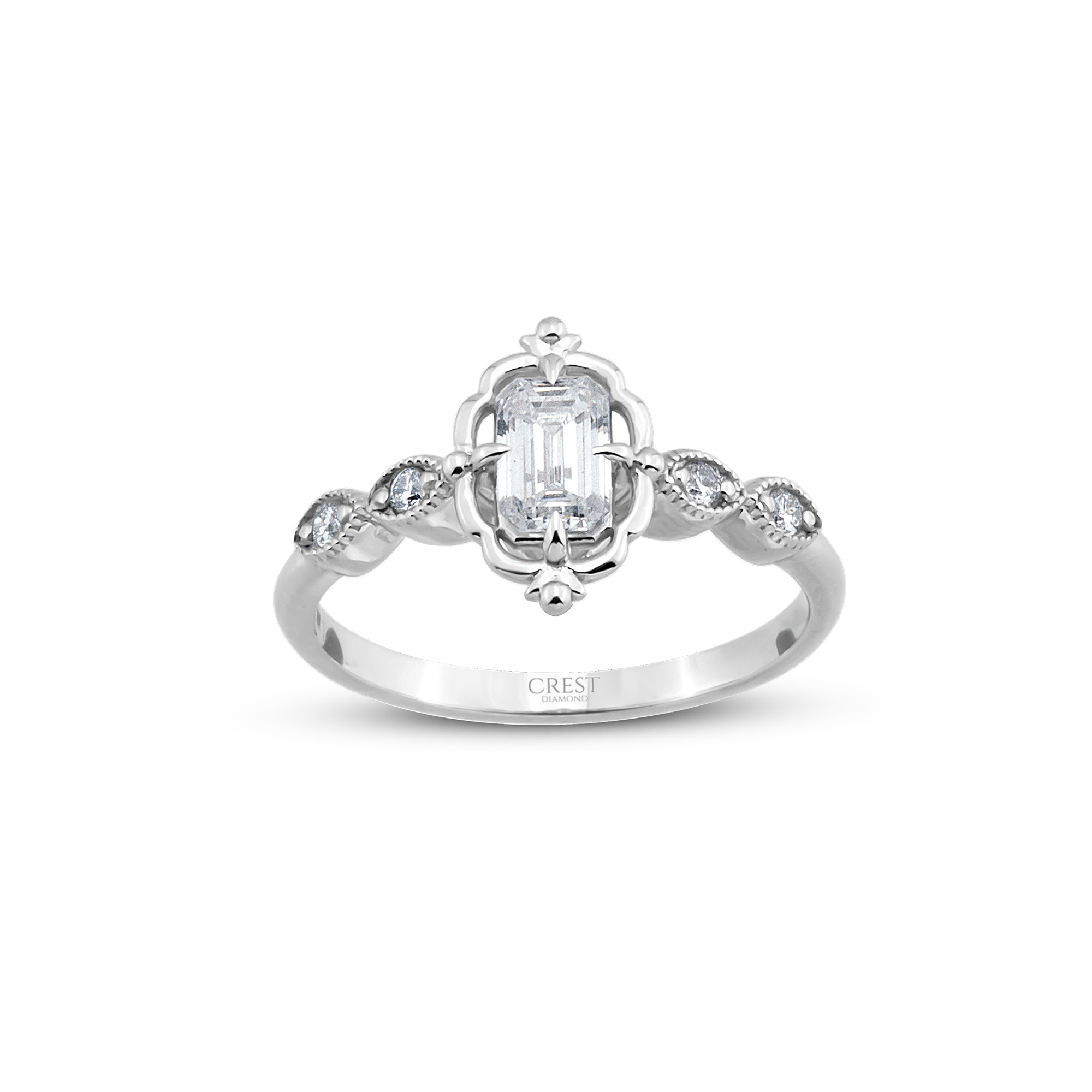 0.60 Karat Emrald Yüzük - YZ0004