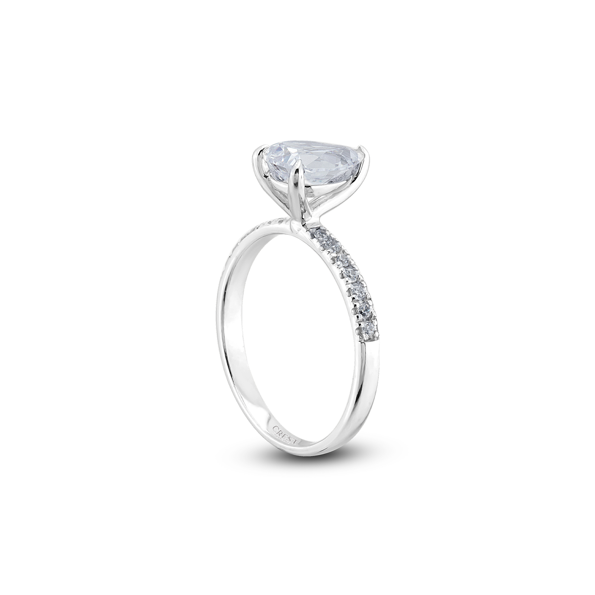 0.80 Karat Damla Yüzük - YZ0010