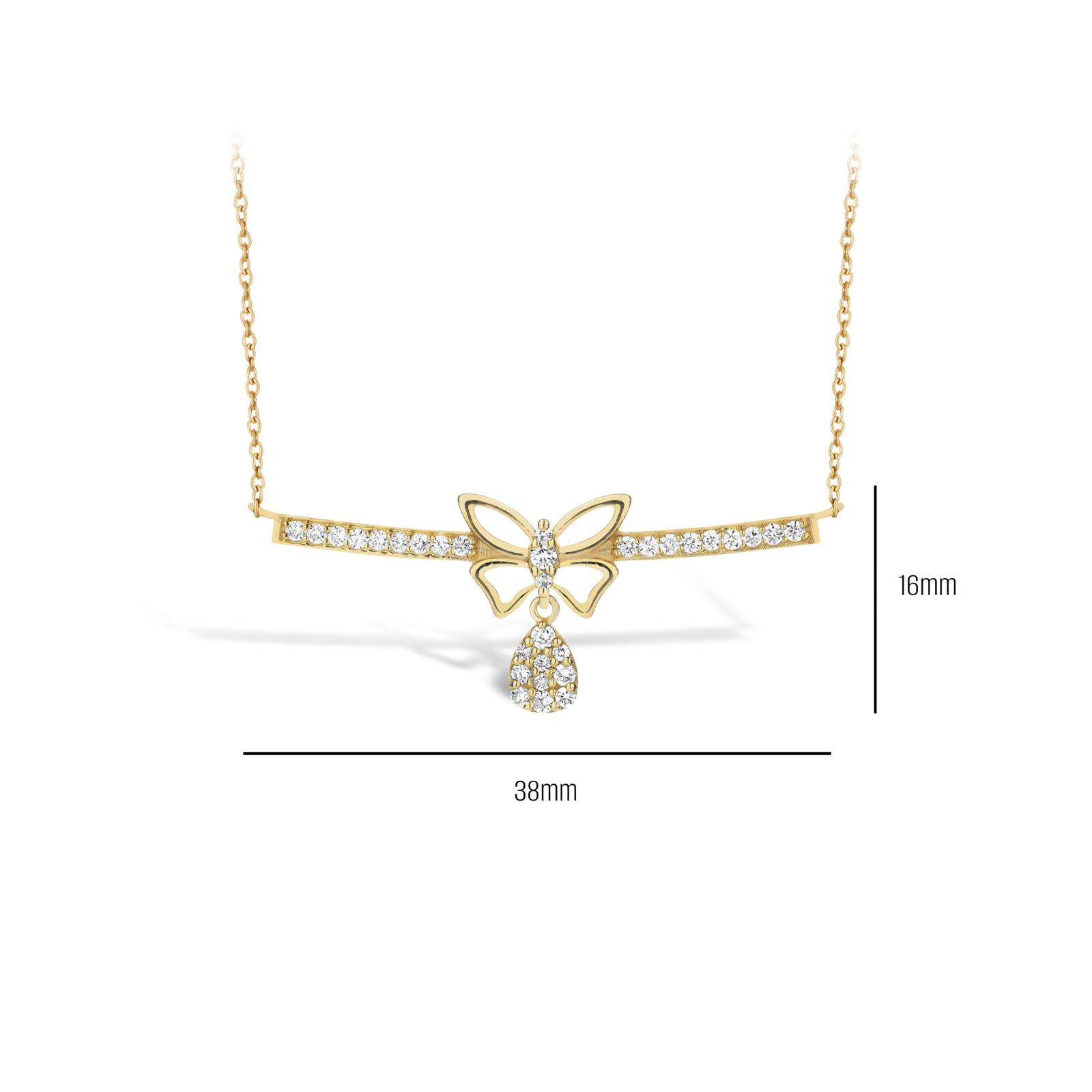 Mariposa Kolye - KLY00018